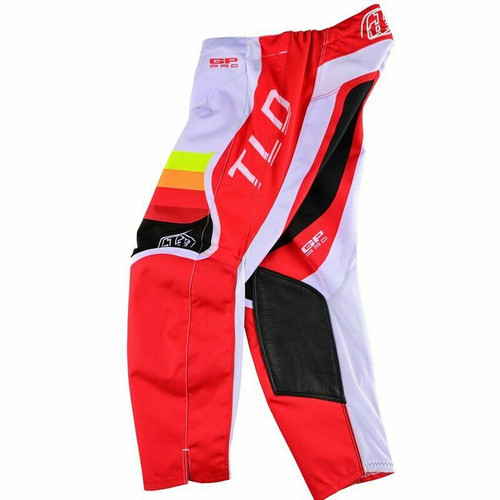 Troy Lee Designs Youth GP Pro Reverb Red White Pants - Speed Addicts