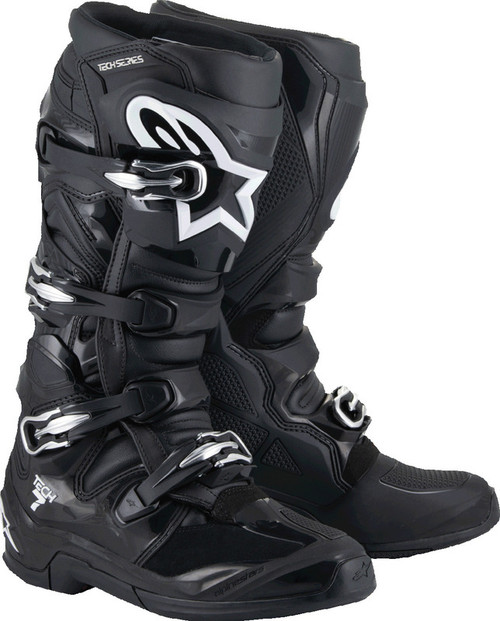 Alpinestars Tech 7 Black Boots - Speed Addicts