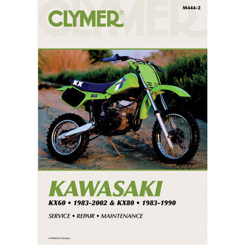 Clymer M444-2 Service Shop Repair Manual Kawasaki KX60 1983-2002 / KX80 83-90