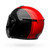 Bell SRT Modular Helmet Ribbon Gloss Black/Red Black
