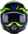 AFX FX-17 Blue Lime Aced Helmet