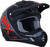 AFX FX-17 Matte Black Red Aced Helmet