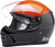 Biltwell Lane Splitter Helmet Gloss Podium Orange Gray Black