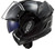 LS2 Valiant II Solid Gloss Blackout Modular Helmet