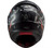 LS2 Rapid Mini Circle Matte Titanium Fluo Orange Youth Helmet
