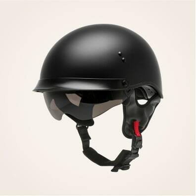  Motorcycle Retro Small Half Shell Helmet, Ultralight