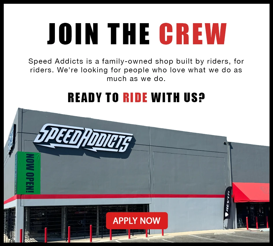 Apply to work at Speed Addicts