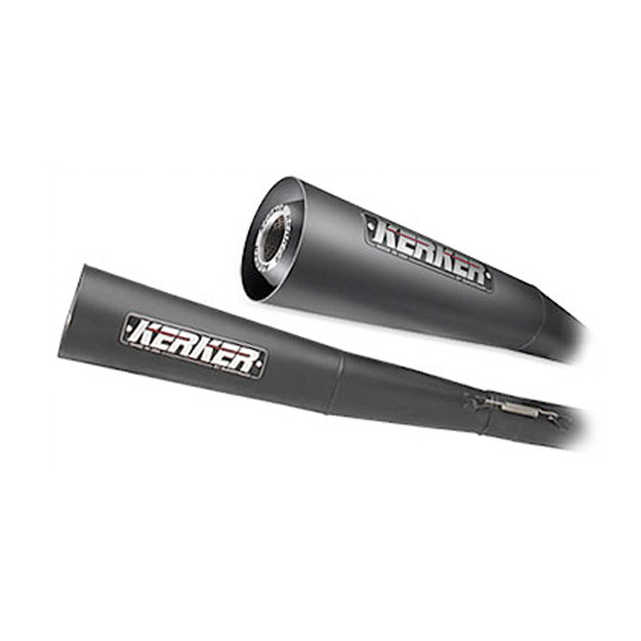 KERKER 4-2-1 マフラー ブラック Kerker Sport Meg Series Black Exhaust 4:1 Kawasaki KZ1000MK2 / LTD