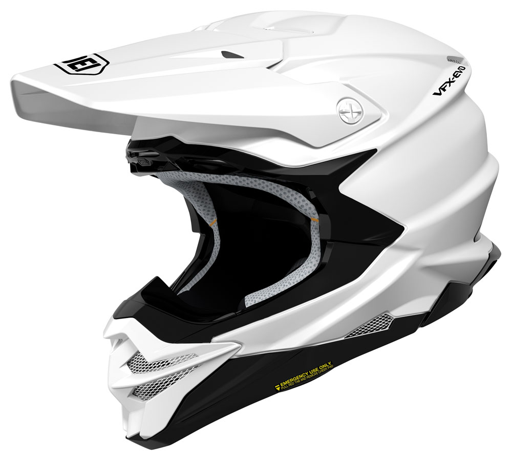Shoei VFX-EVO White Helmet - Speed Addicts
