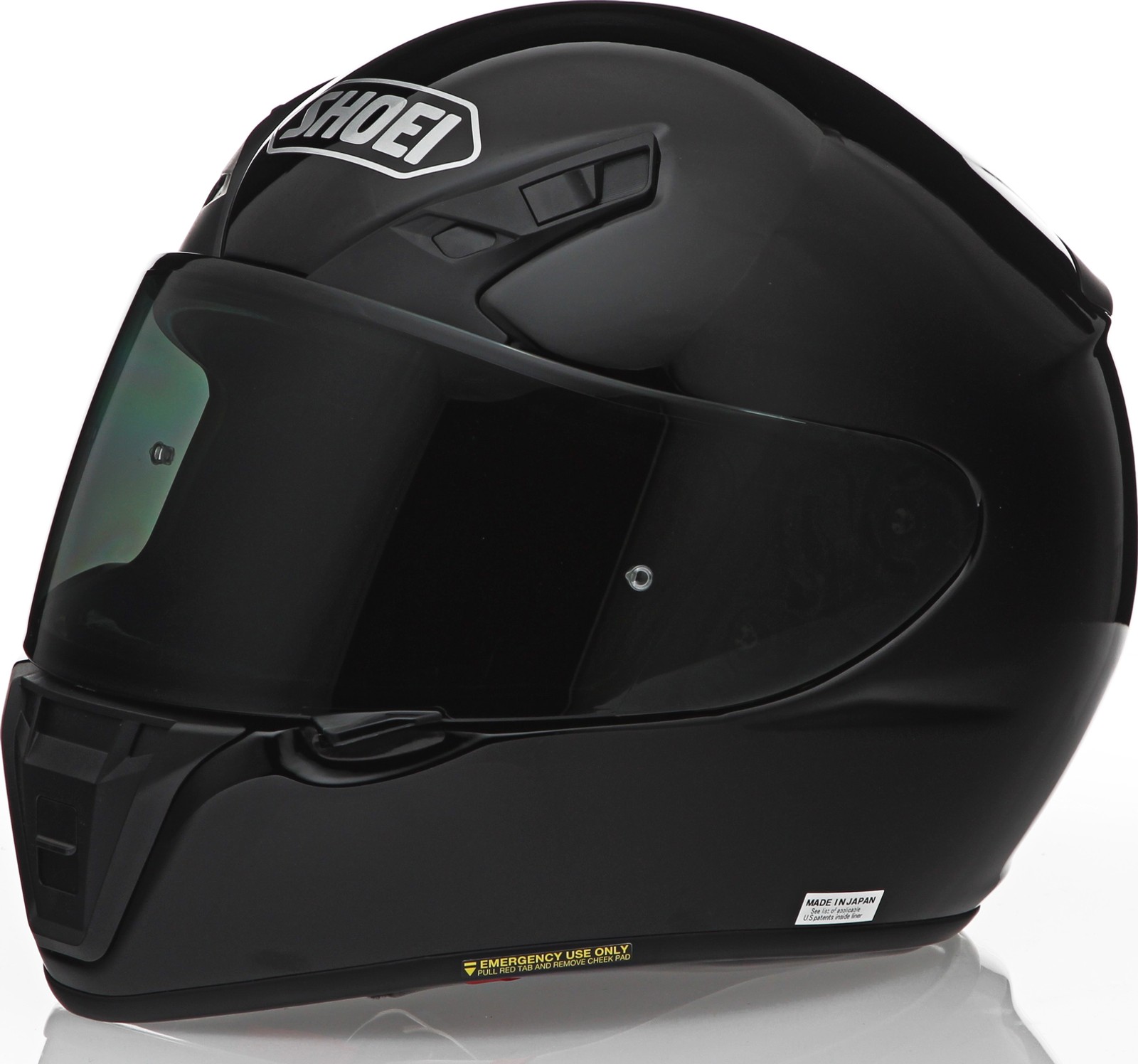 Shoei RF-SR Black Helmet - Speed Addicts