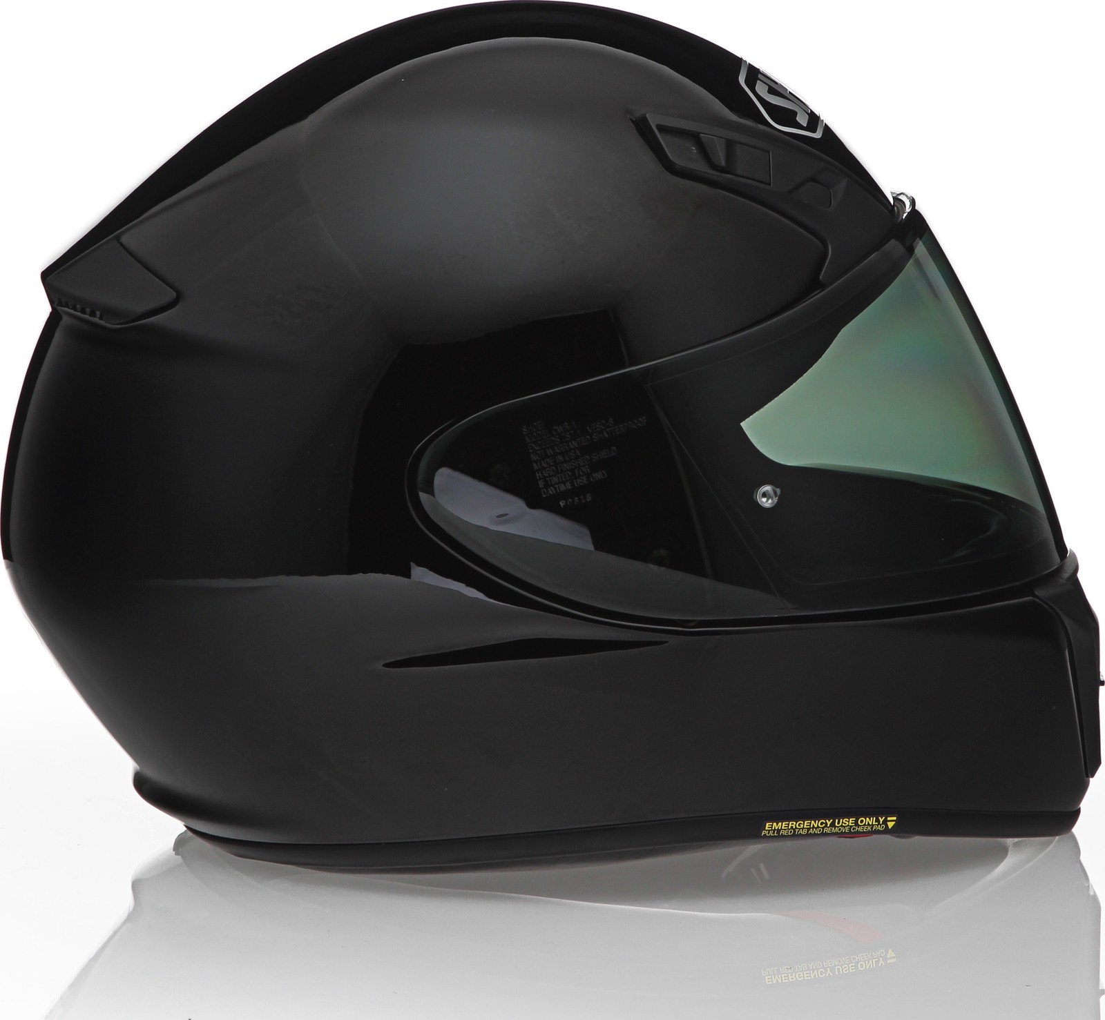 Shoei RF-SR Black Helmet - Speed Addicts