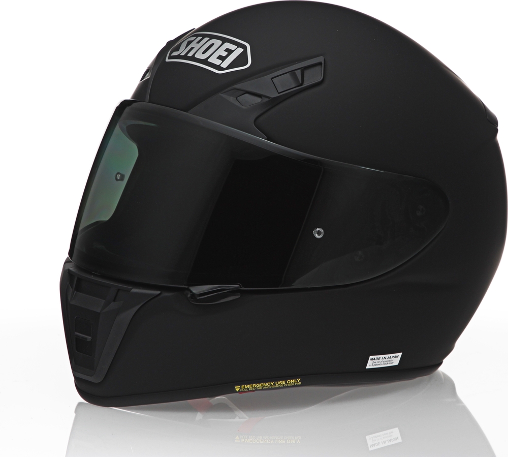 shoei all black helmet VFX-EVO - Matte Comes equipped with PinlockEVO fog Shoei RF-1400 Helmet - Matte