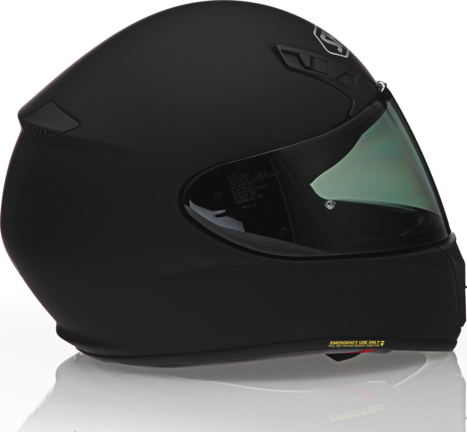 Shoei RF-SR Matte Black Helmet - Speed Addicts