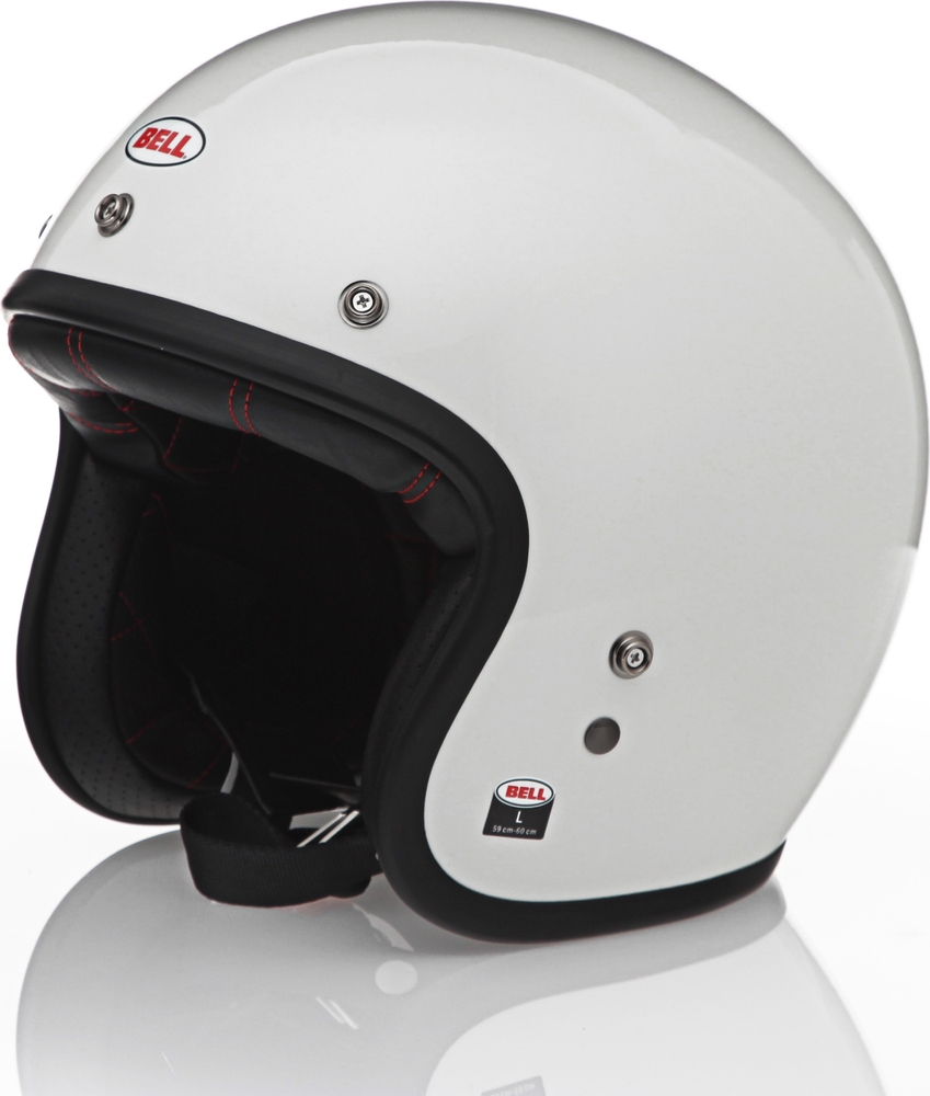 Bell Custom 500 Gloss Vintage White Helmet - Speed Addicts