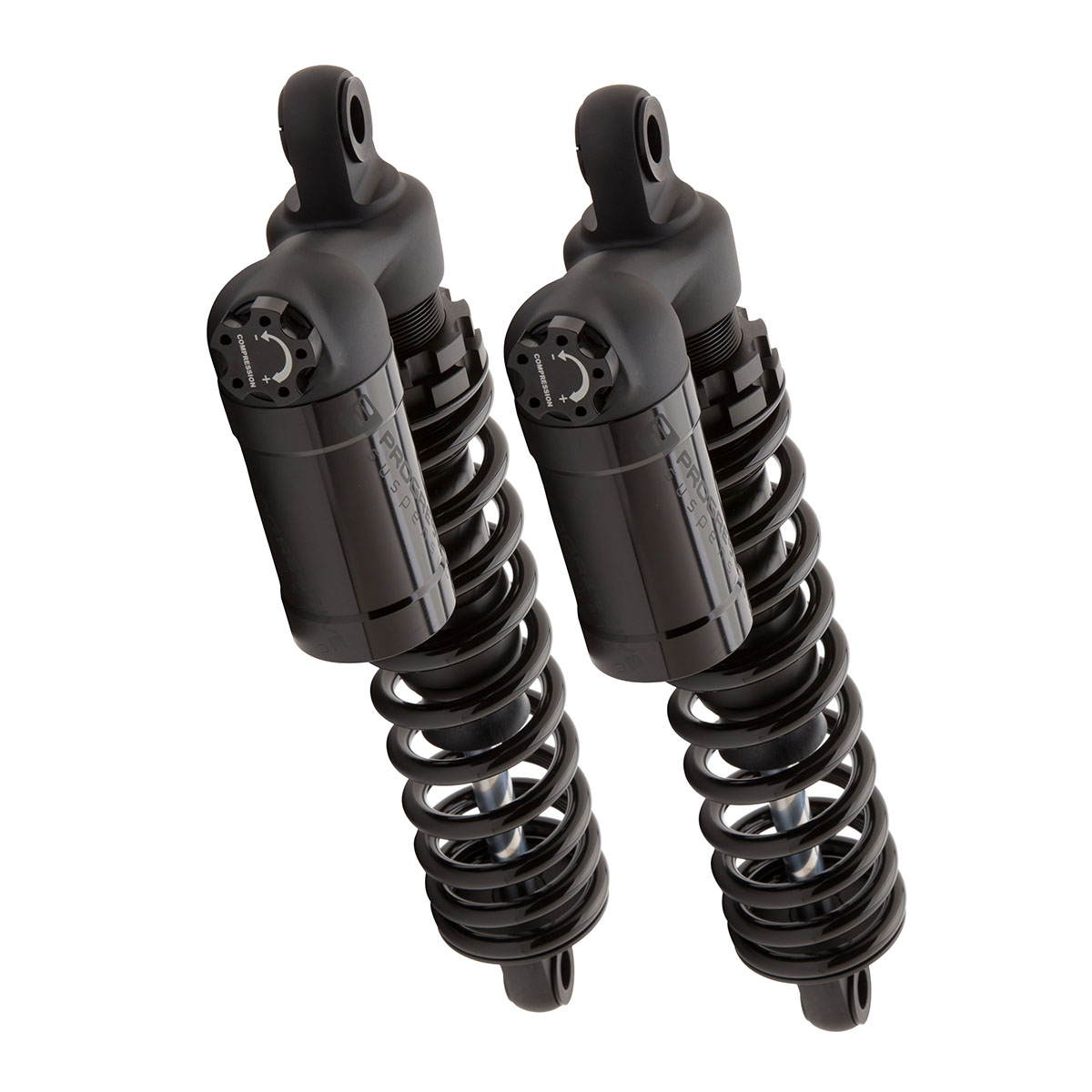 Progressive Suspension 970 Piggyback Shocks Black 13.5