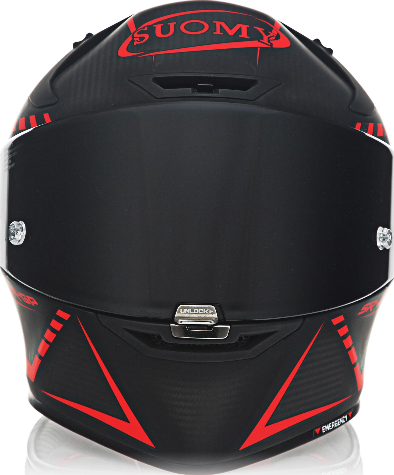 セキュリティ・セーフティ SUOMY SR-GP Carbon Matt Suomy SR-GP Carbon Supersonic Helmet - Speed Addicts