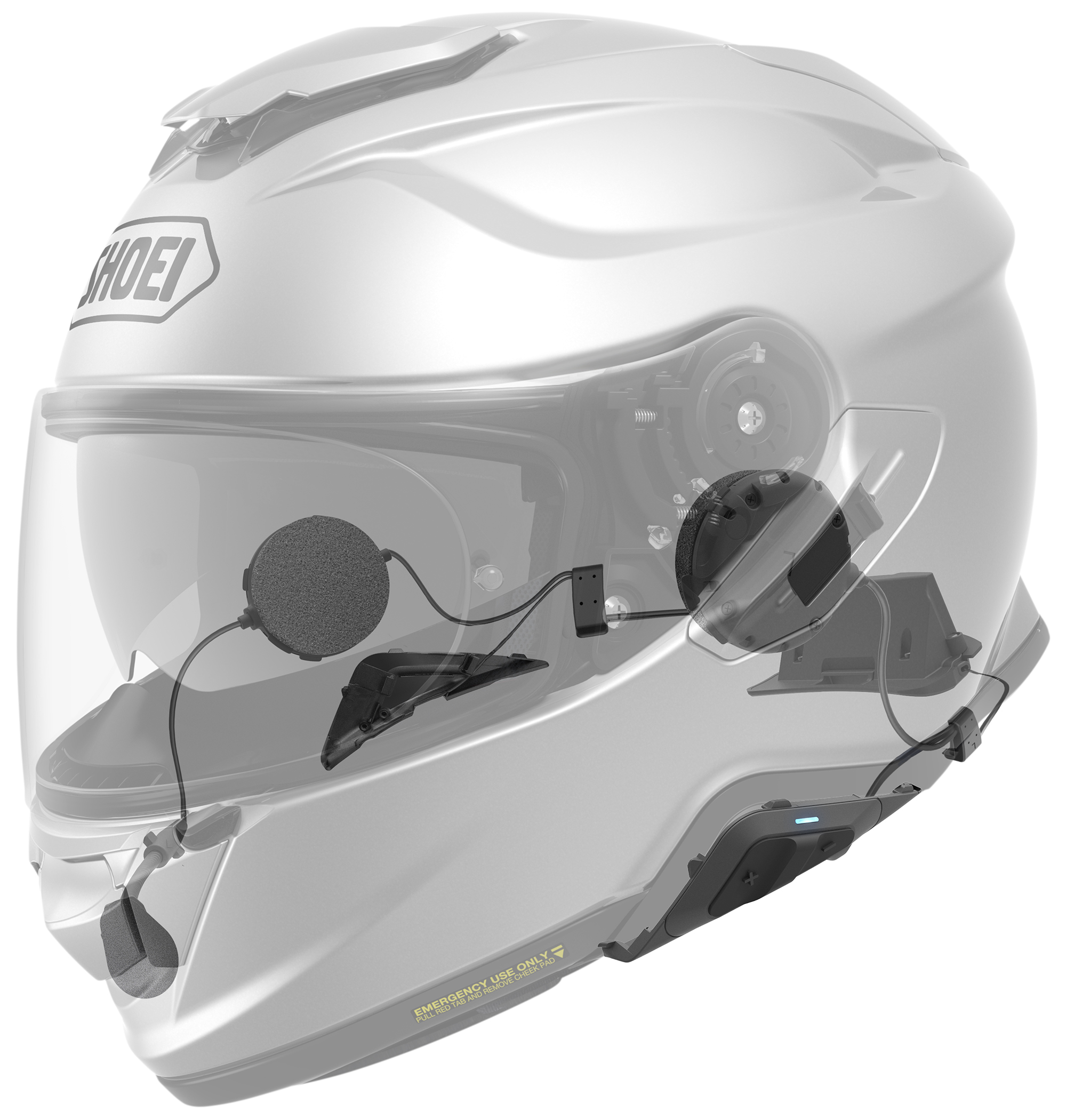 bluetoot for shoei gt air Sena SRL 2 Motorcycle Bluetooth Communication System Compatible for Shoei GT -Air 2 Helmet