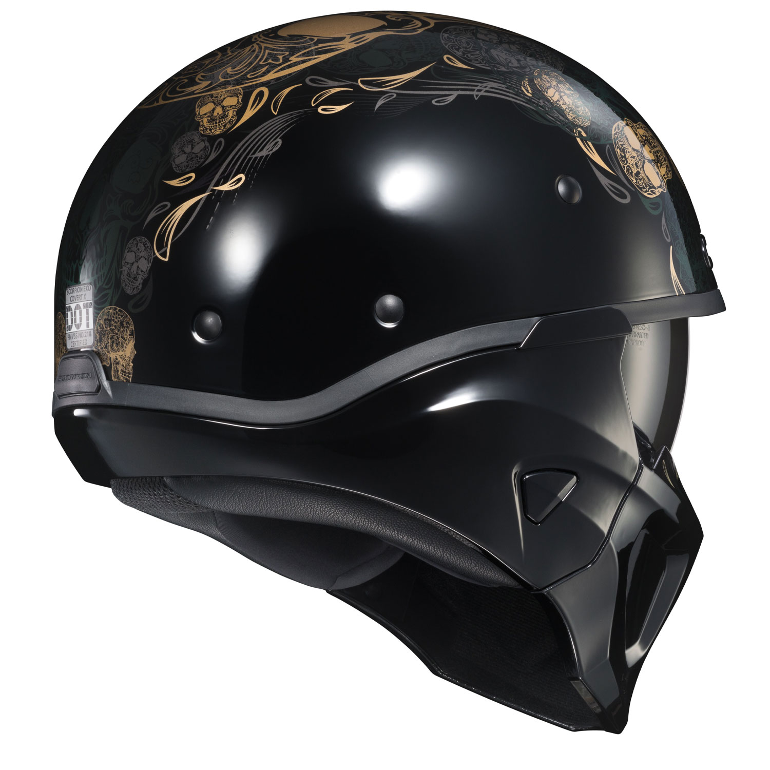 CVLTE Scorpion Bundle. XLサイズ Scorpion EXO Covert X Open Face Helmet Kalavera - Speed Addicts