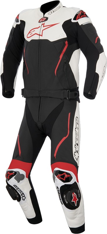 Alpinestars Atem v3 Black White Red 2PC Suit - Speed Addicts