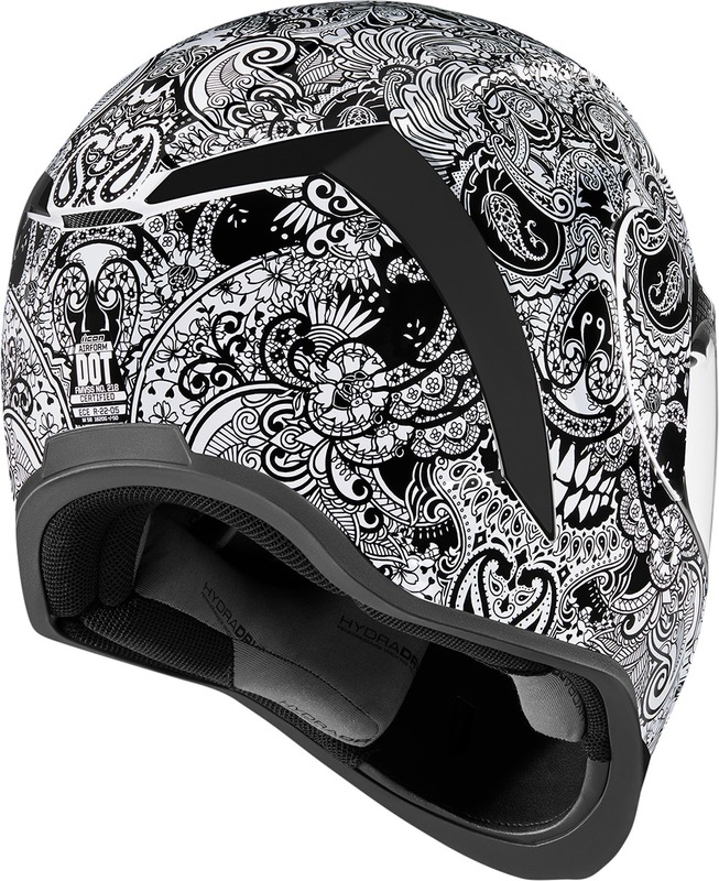 icon airform chantilly helmet Red are part of the latest Icon collection ICON Airmada Chantilly Opal Helmet