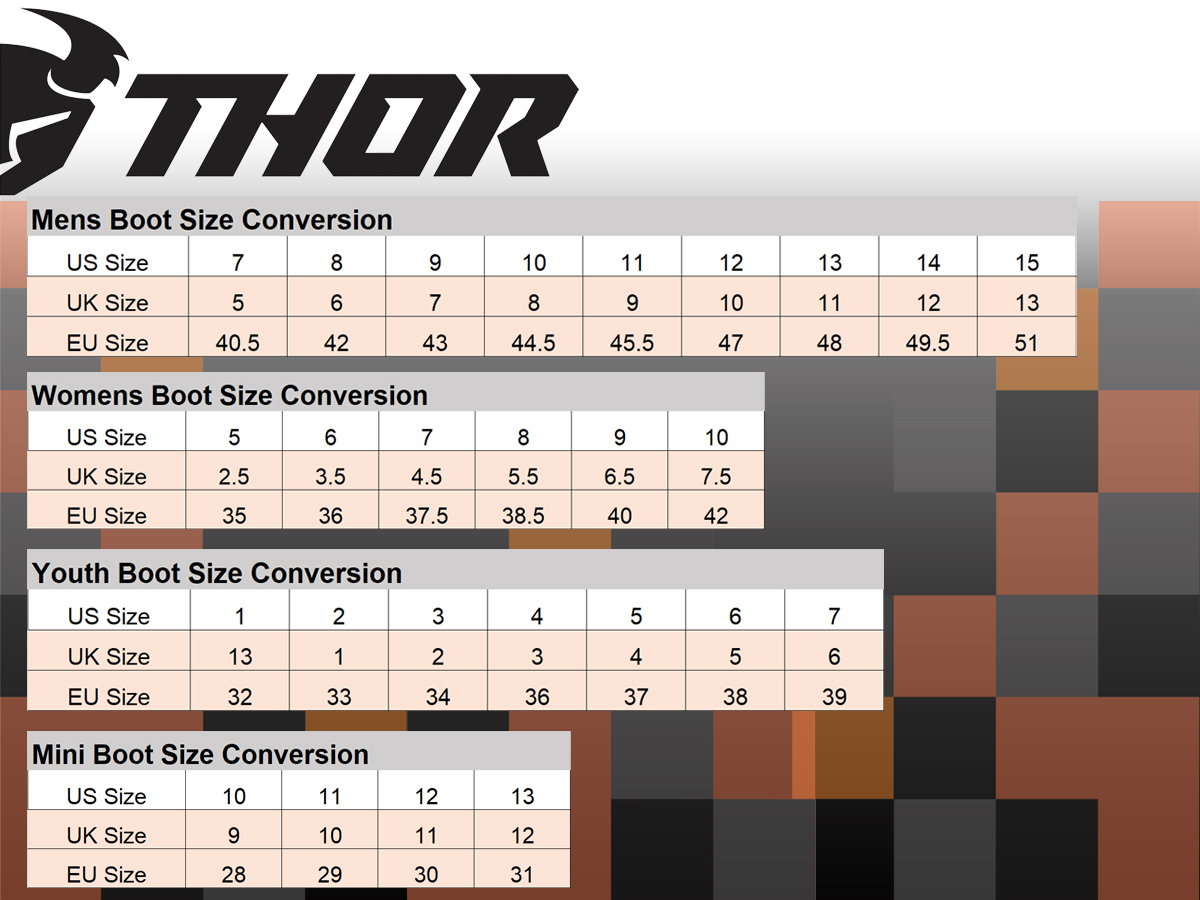 Thor Blitz XP Red Black Boots - MX Sole - Speed Addicts