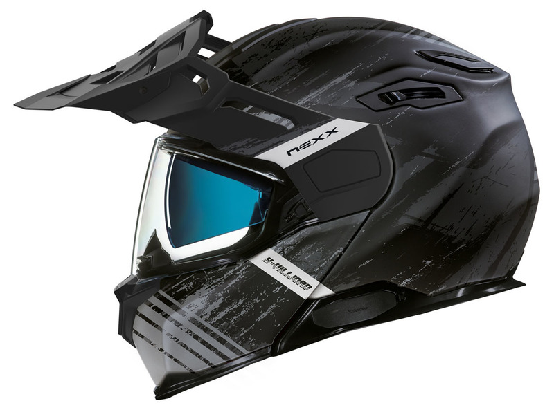 Nexx X-Vilijord Mudvalley Matte Black Grey Helmet - Speed Addicts