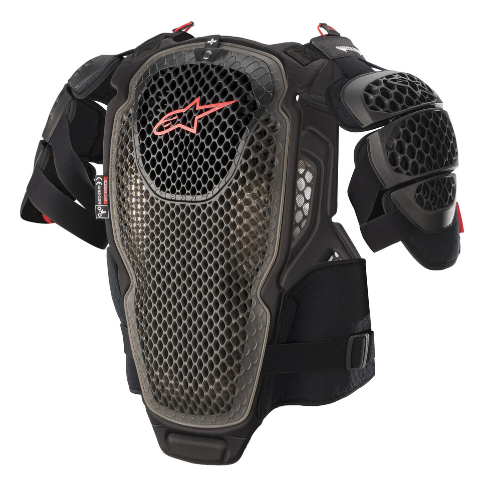 Alpinestars A-6 Black Anthracite Chest Protector - Speed Addicts