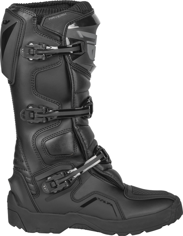 Fly Racing Maverik Black Enduro Boots - Speed Addicts
