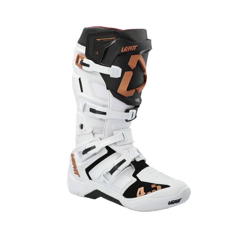 Leatt 4.5 White Boots - Speed Addicts