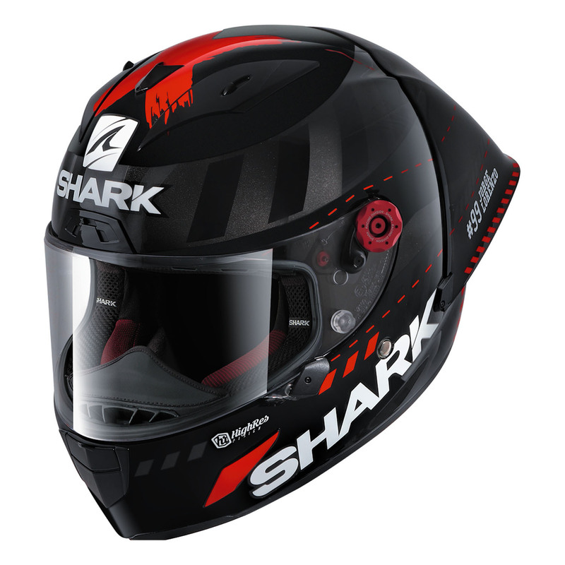 Shark Race-R Pro GP Black Anthracite Red Lorenzo Winter Test