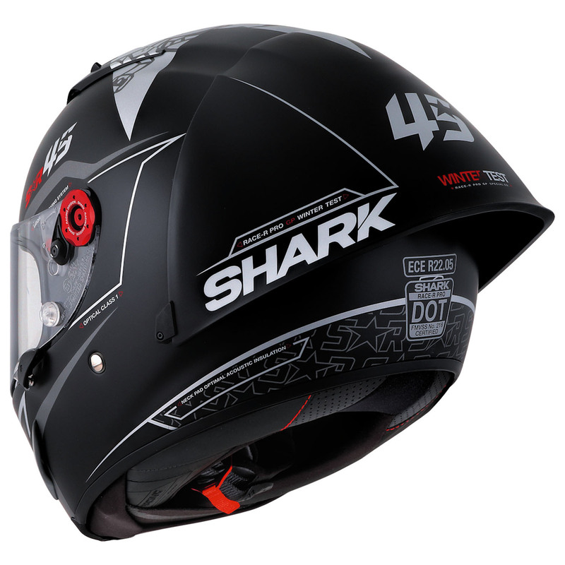 Shark Race-R Pro GP Matte Black Gloss Red Redding Winter