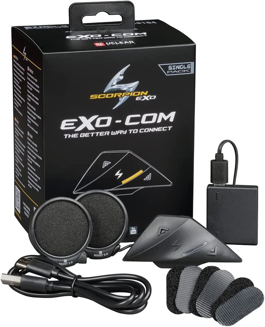 bluetooth speacker for scorpion helmet ScorpionEXO R430 Full Face Street Motorcycle with Ready Speaker Pocketss DOT/SNELL Approved Solid (Matte Black COM is a cutting Scorpion EXO-Eclipse Full Face Helmet