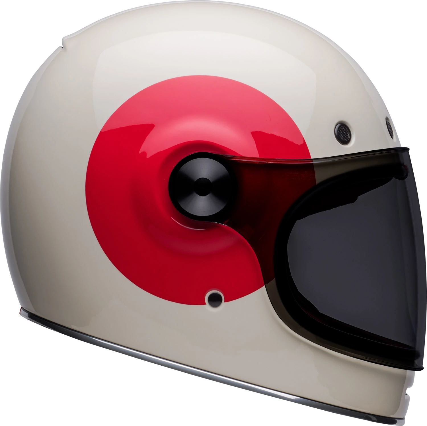 Bell Bullitt TT Gloss Vintage White Oxblood Helmet - Speed Addicts
