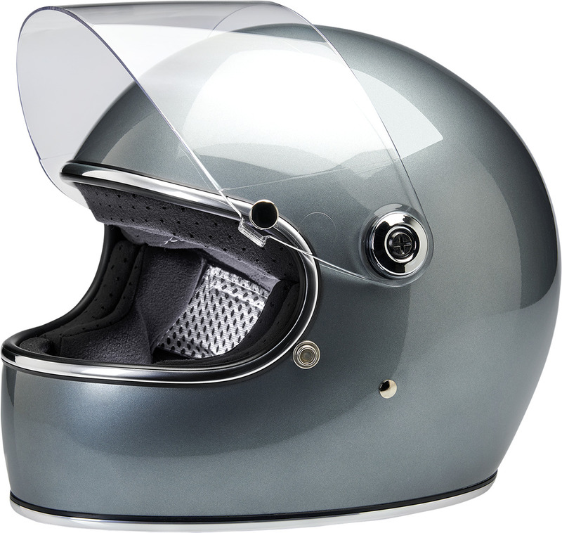 Biltwell Gringo S Helmet Metallic Sterling - Speed Addicts
