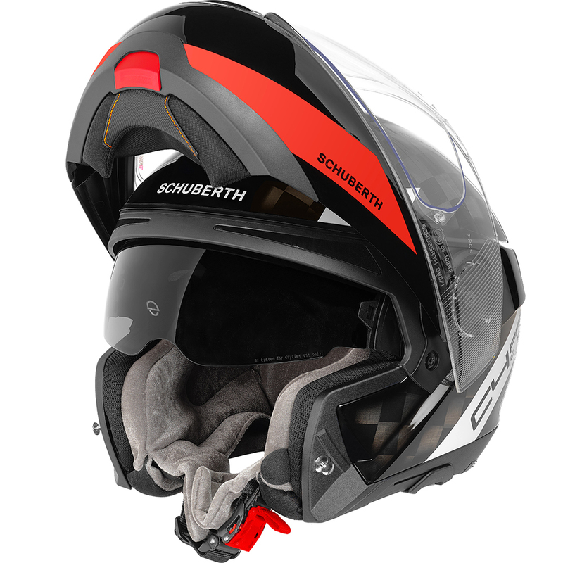 Schuberth C4 Pro Carbon Avio Red 3k Helmet - Speed Addicts