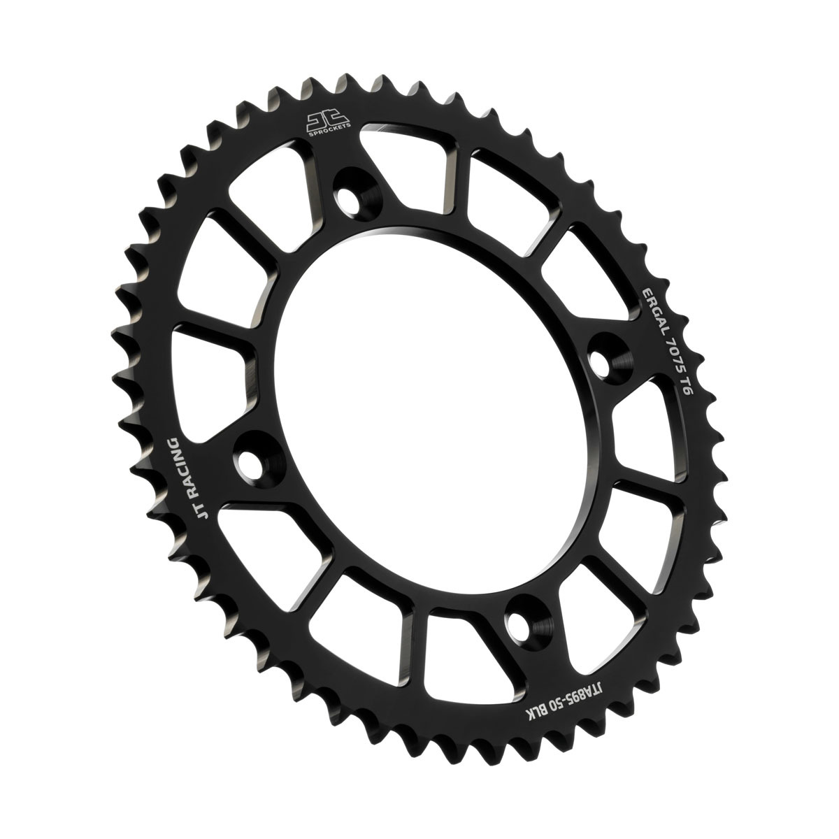 JT Sprockets Rear Racelite Sprocket Alum 50T-428 Blk Husq/Ktm