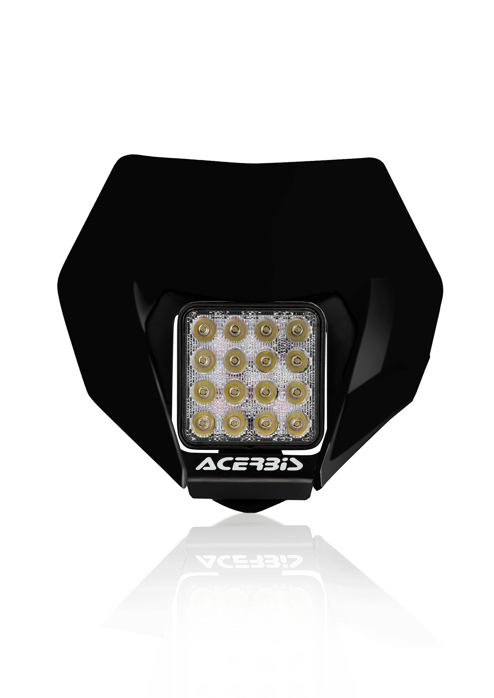 Acerbis Vsl Universal Headlight Black - 2856850001 - Speed Addicts