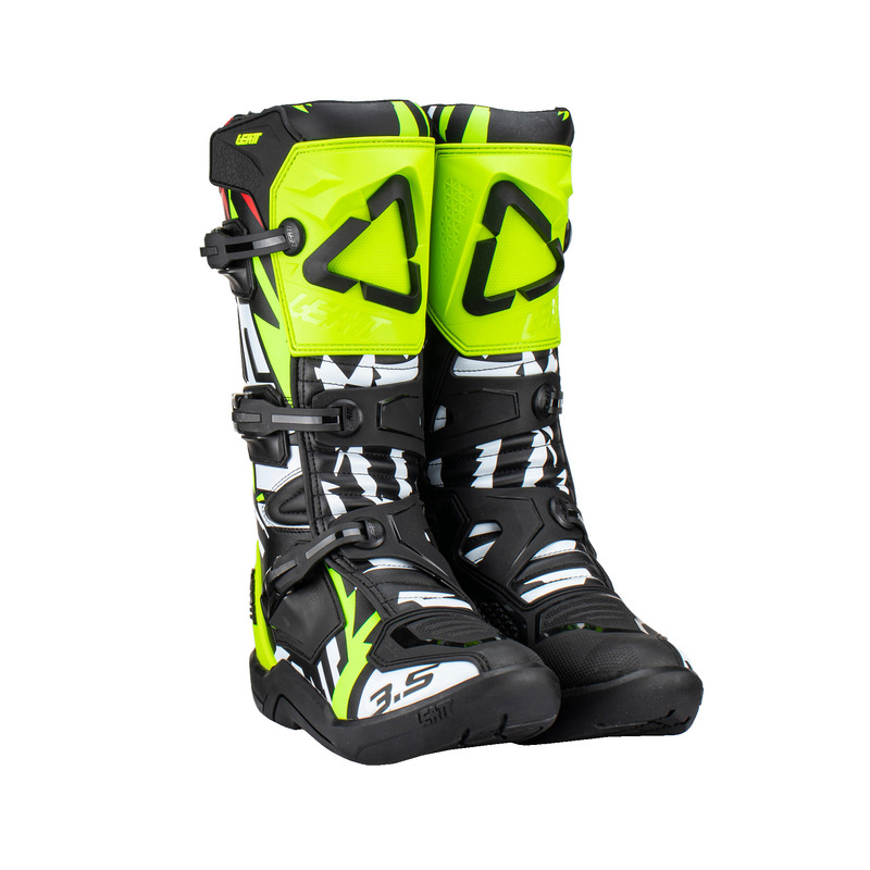 Leatt 3.5 Zebra Boots - Speed Addicts