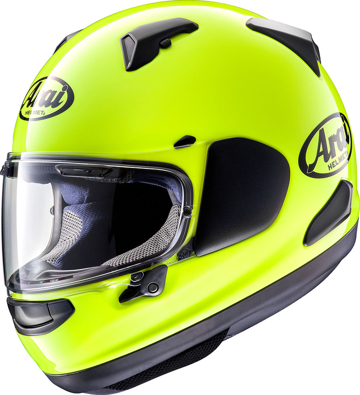 Arai Quantum-X - Snell 2020 Fluorescent Yellow Helmet - Speed Addicts