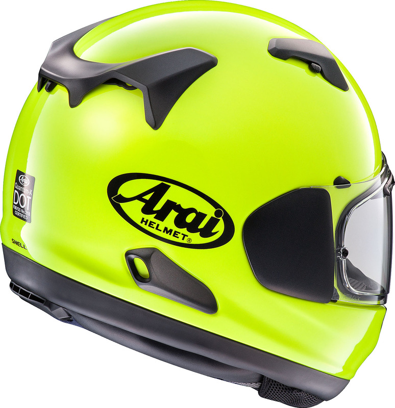 Arai Quantum-X - Snell 2020 Fluorescent Yellow Helmet - Speed Addicts