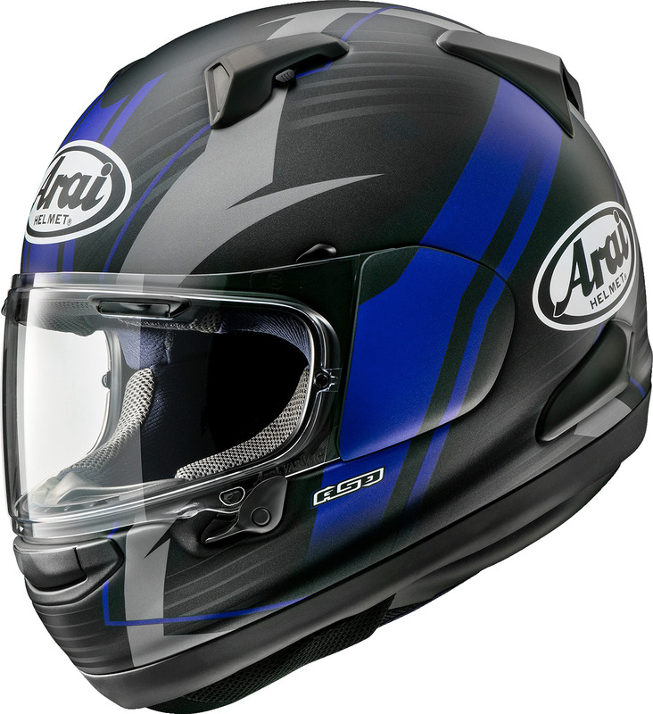 Arai Quantum-X - Snell 2020 Xen Blue Frost Helmet Size