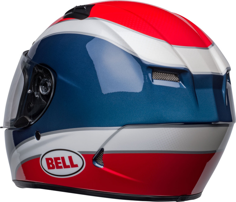 Bell Qualifier DLX MIPS Classic Navy Red Helmet - Speed Addicts