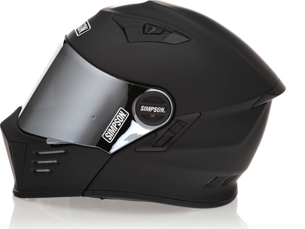 Simpson Mod Bandit フルフェイスヘルメット マットブラック Simpson Mod Bandit Matte Black Helmet - Speed Addicts