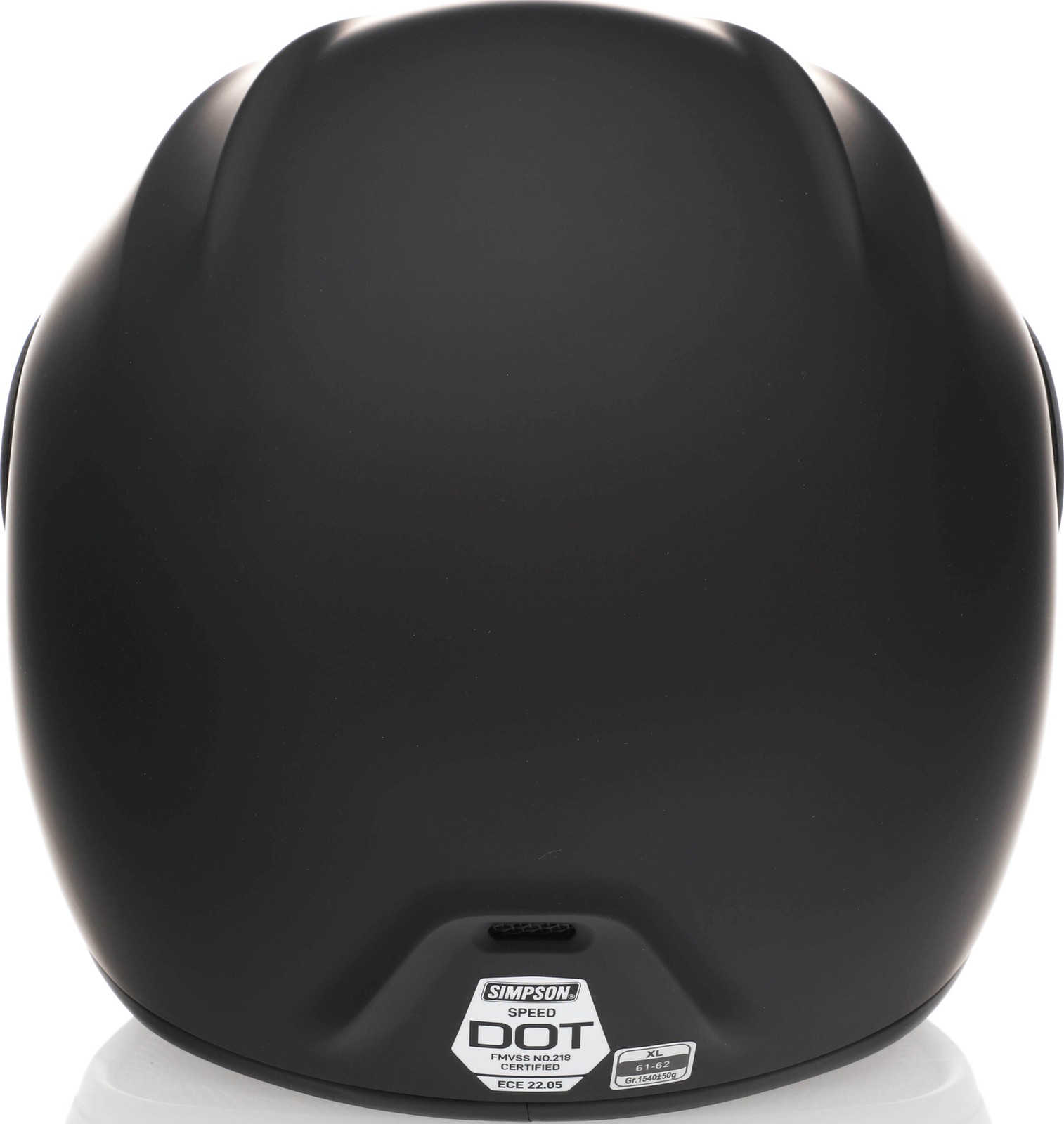 Simpson Speed Bandit Matte Black Helmet - Speed Addicts