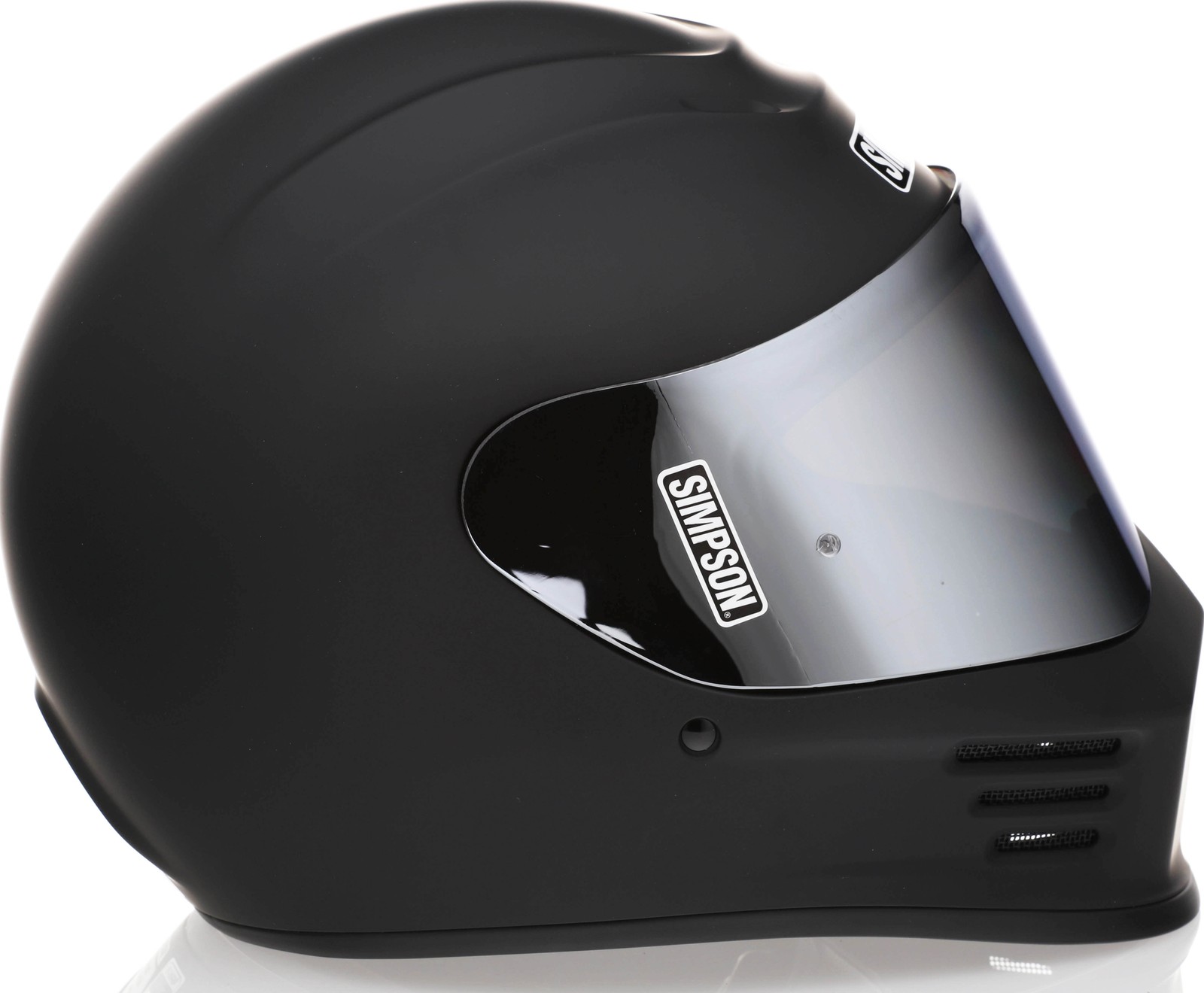 Simpson Speed Bandit Matte Black Helmet - Speed Addicts