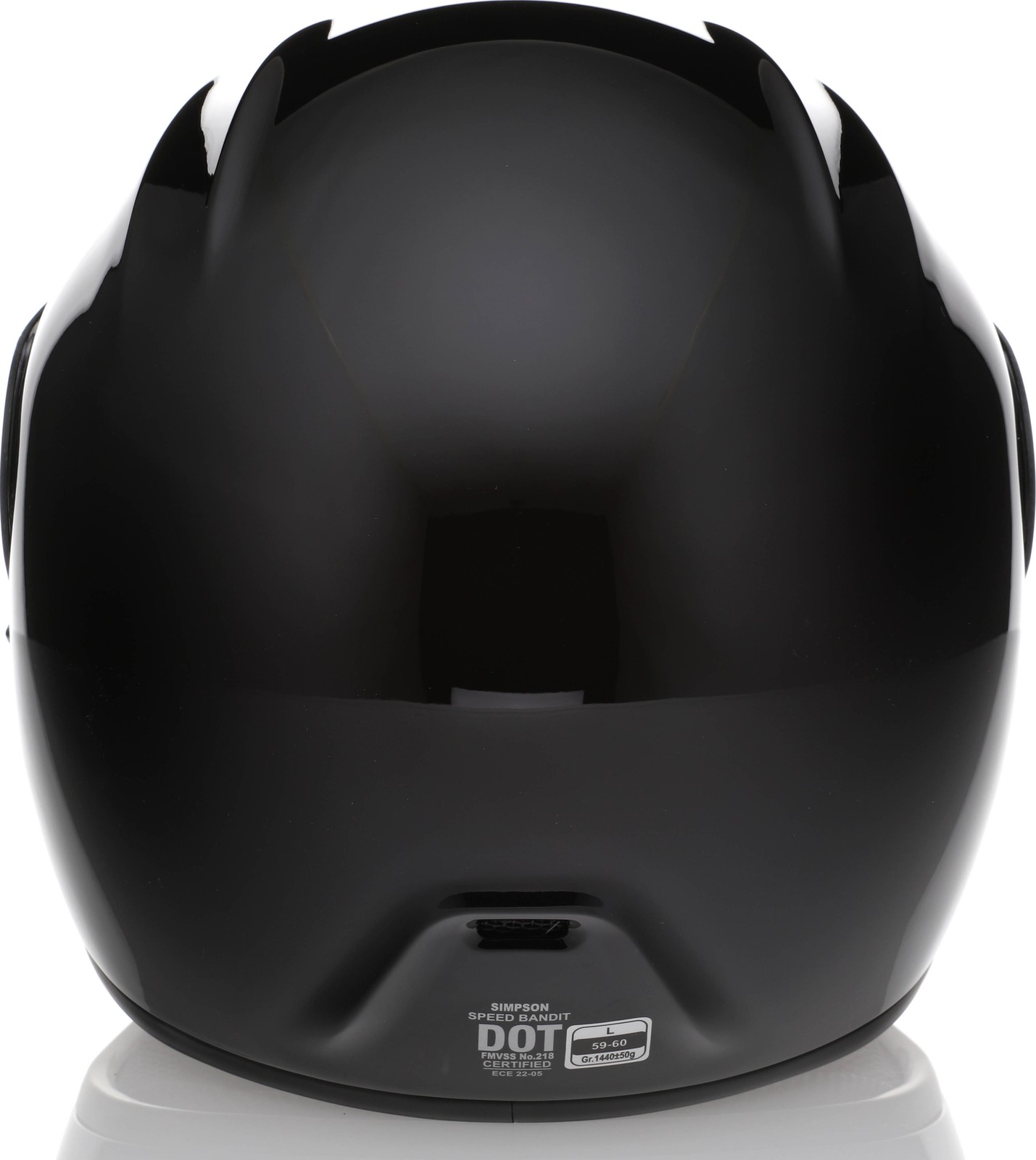 Simpson Speed Bandit Gloss Black Helmet - Speed Addicts