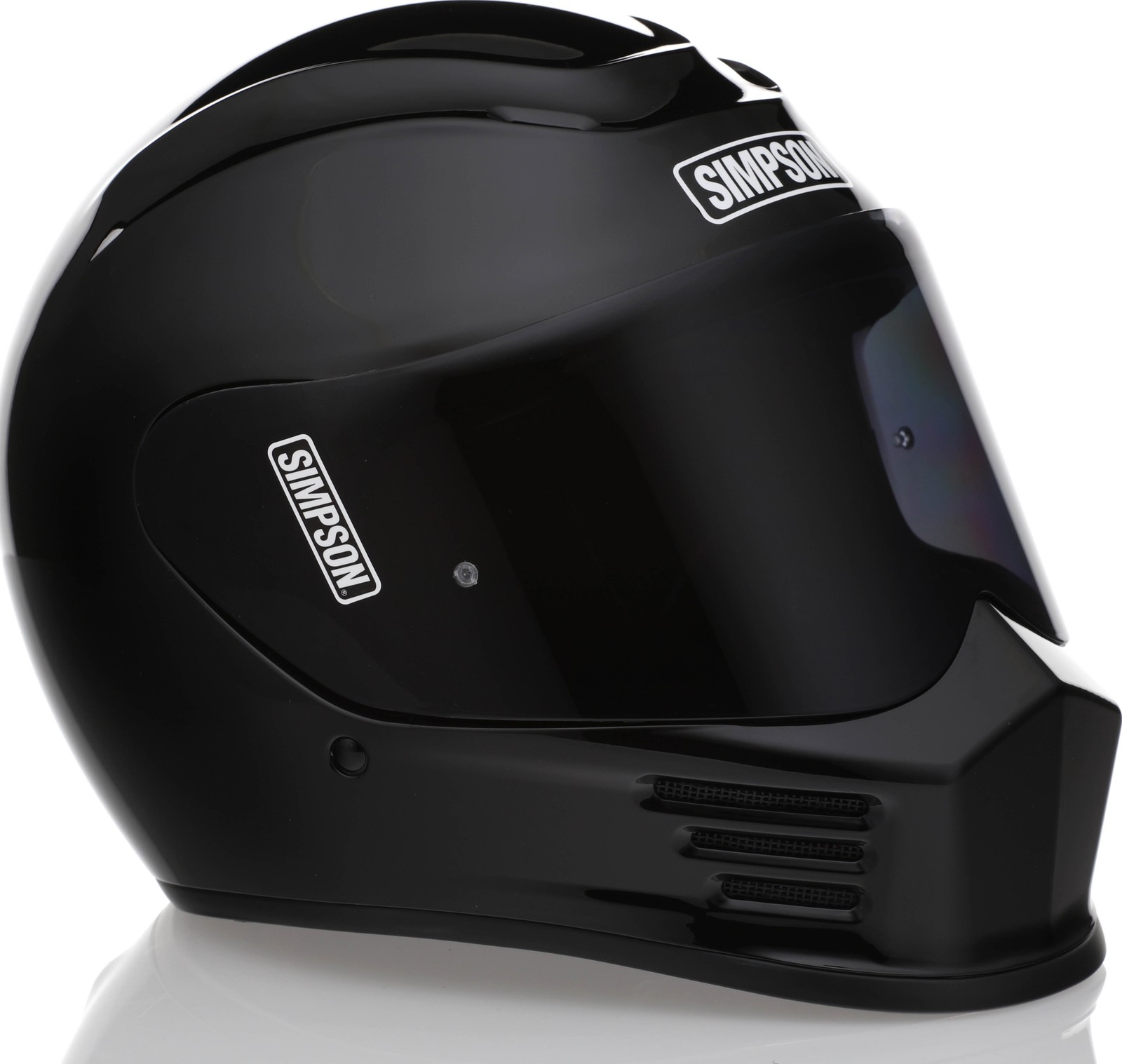 Simpson Speed Bandit Gloss Black Helmet - Speed Addicts