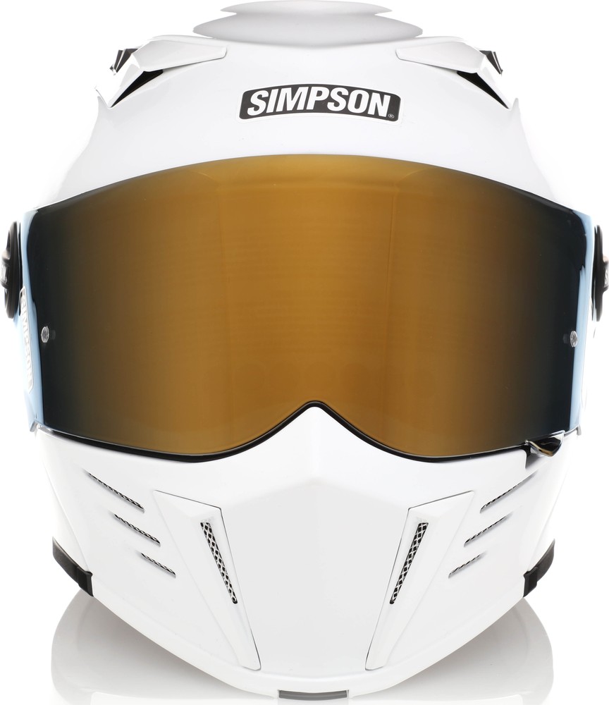 Simpson Mod Bandit White Helmet - Speed Addicts