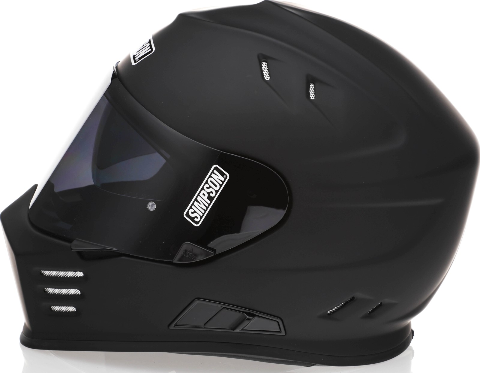 Simpson Ghost Bandit Matte Black Helmet - Speed Addicts