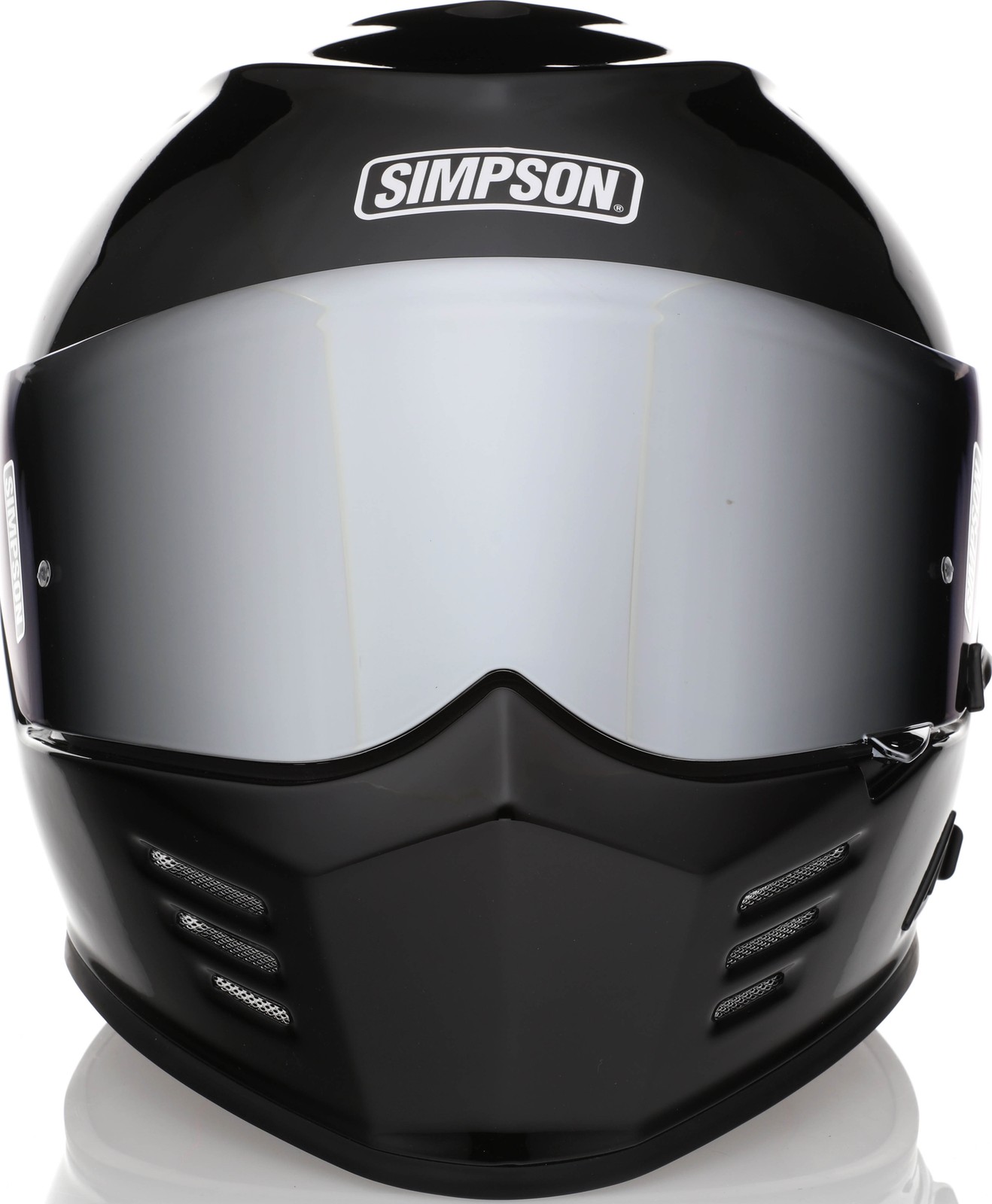 Simpson Ghost Bandit Gloss Black Helmet - Speed Addicts